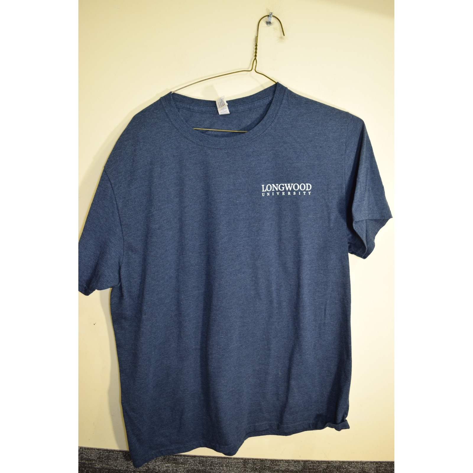 Longwood University Lancers Graphic T Shirt Ncaa Mens M Farmville Va Blue